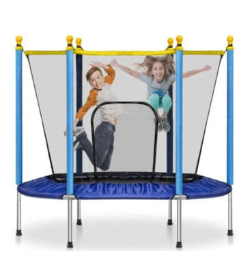Trampolina vaikams su apsaugine tinklu 140 cm