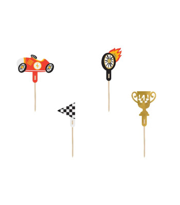 Mafinų dekoracijos Automobiliai, 12 cm, įvairios