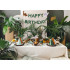 Baneris Happy Birthday Dino, 3 m, mix