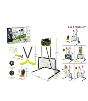 Bramka futbolo rinkinys 6 viename