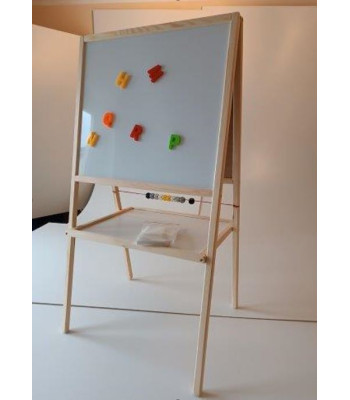 Magnetinė kreidinė lenta su skaičiavimo rėmeliu 37 x 48 x 90 cm
