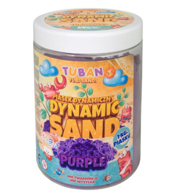 Tuban Dinaminis Smėlis 1 kg Violetinis