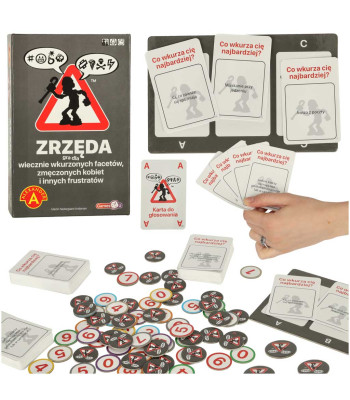 Zrzęda – stalo žaidimas