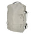 Vandeniui atsparus kelioninis kuprinis su USB jungtimi 45x16x28cm pilkas