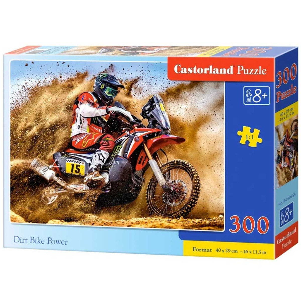 Castorland Puzzle 260el. Dirt Bike Power