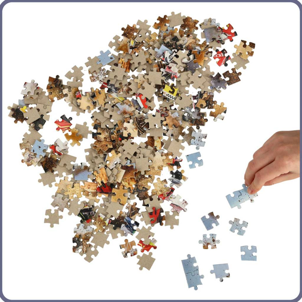 Castorland Puzzle 260el. Dirt Bike Power