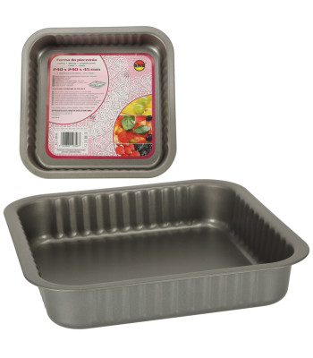 Kepimo forma 240 x 240 (tartoms, picai) "non-stick" pilka
