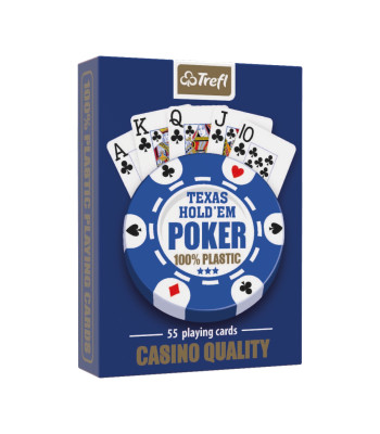 Muduko pokerio kortos 100% plastikas