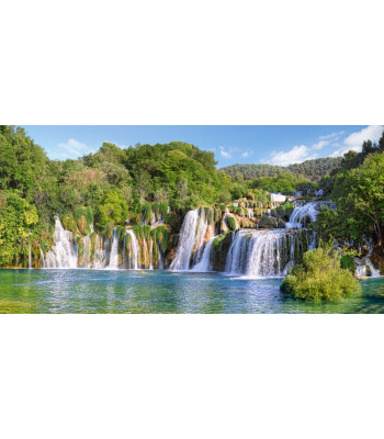 Castorland dėlionė 4000 el. Krka kriokliai, Kroatija