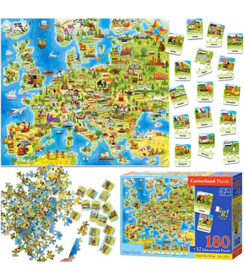 Edukacinis Europos žemėlapis