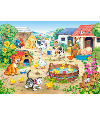 Castorland dėlionė 60 detalių - Ferma