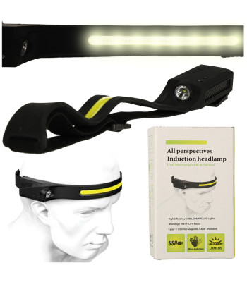 LED akumuliatorinė galvos žibintuvė