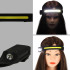 LED akumuliatorinė galvos žibintuvė