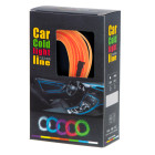 LED ambientinė apšvietimo juosta automobiliams, 5m, USB, 12V, oranžinė
