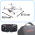 Dronas RC Syma Z6 Pro GPS 2K 5G WiFi FPV 2,4GHz