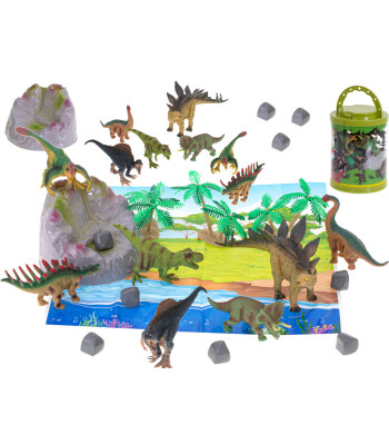 Edukuojančių figūrėlių rinkinys su dinozaurais