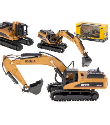 Metalinis ekskavatorius su kaušu ant vikšrų H-TOYS 1710 1:50