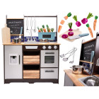 Medinė virtuvė MDF Loft su priedais 96cm