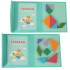 Magnetinė dėlionė Tangram