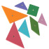 Magnetinė dėlionė Tangram
