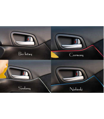 Automobilio interjero dekoravimo juosta