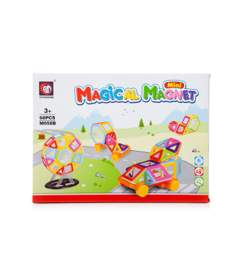 Magnetiniai blokai Mini Magical Magnet 68 el.
