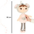 Lėlė Metoo su pakabuku 46cm