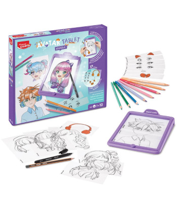 Avatar Tablet Manga Apšviesta Lenta