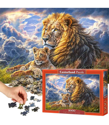 Castorland dėlionė 1000 dalių "Kaip tėvas, taip ir sūnus"