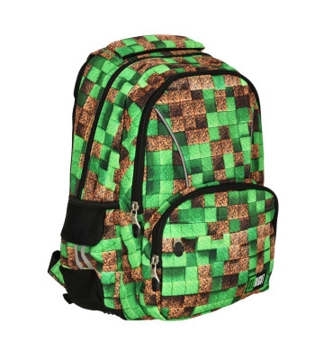 Mokyklinė kuprinė BP76 PIXEL CUBES