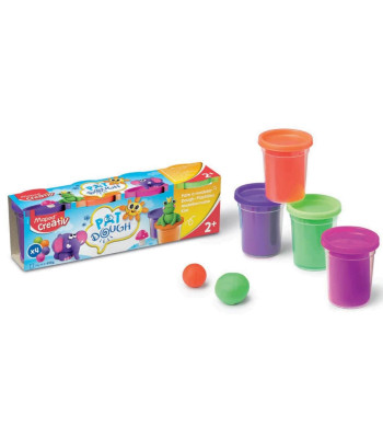 Plastilino rinkinys 4 spalvų