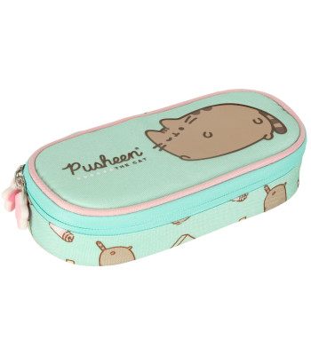 Mokyklinis pusheen penalas su užsegimu