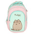 Mokyklinė jaunuolio kuprinė su Pusheen katinu, mėtų spalvos, 16 colių