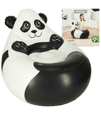 Pripučiamas fotelis vaikams Panda 70 kg