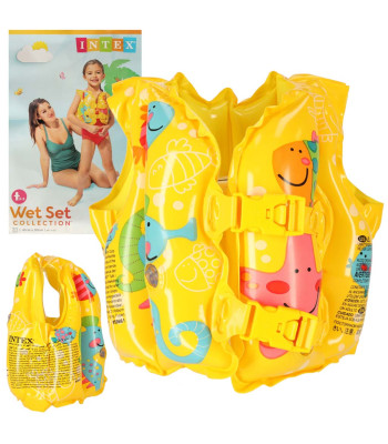 Intex 59661 Pripučiamas vaikiškas plaukimo liemenė 3-5 metų vaikams 18-23 kg