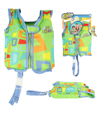 BESTWAY 32176 vaikiška gelbėjimosi liemenė plaukimui žalia 1-3 metų 11-19 kg