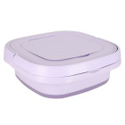 Automatinė turizmo mini skalbyklė, sulankstoma ir nešiojama, 8L, violetinė