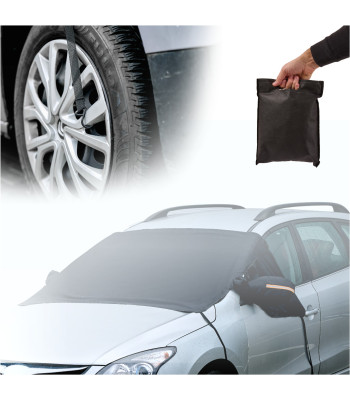 Magnetinė automobilio stiklo apsauga nuo šalčio ir saulės