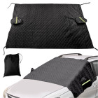 Automobilio stiklo danga nuo sniego ir saulės