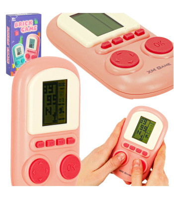 Elektroninė žaidimų konsolė rožinė