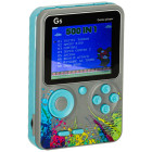 Nešiojama žaidimų konsolė mini retro pilka