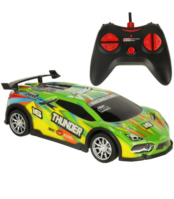 Žalias RC sportinis automobilis