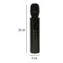 Belaidis karaoke mikrofonas su Bluetooth, juodas