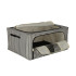 Patalynės ir drabužių organizatorius su užtrauktuku ir metaline atrama, 22 l, 39 cm x 29 cm x 19,5 cm