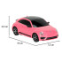 Zaislinis automobilis Rastar 76200 Volkswagen Beetle 1:24 rožinis