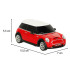 Nuotoliniu būdu valdomas automobilis Rastar 15000 MINI Cooper S 1:27 raudonas
