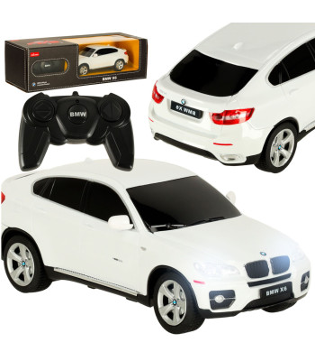 Nuotoliniu būdu valdomas automobilis Rastar 31700 BMW X6 1:24 baltas