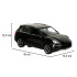 Nuotoliniu būdu valdomas automobilis Rastar 42900 Porsche Cayenne Turbo 1:14, juodas