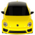 Zdaliniu būdu valdomas automobilis Rastar 78000 Volkswagen Beetle 1:14 geltonas