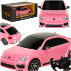 Nuotoliniu budu valdomas automobilis Rastar 78000 Volkswagen Beetle 1:14 rožinis